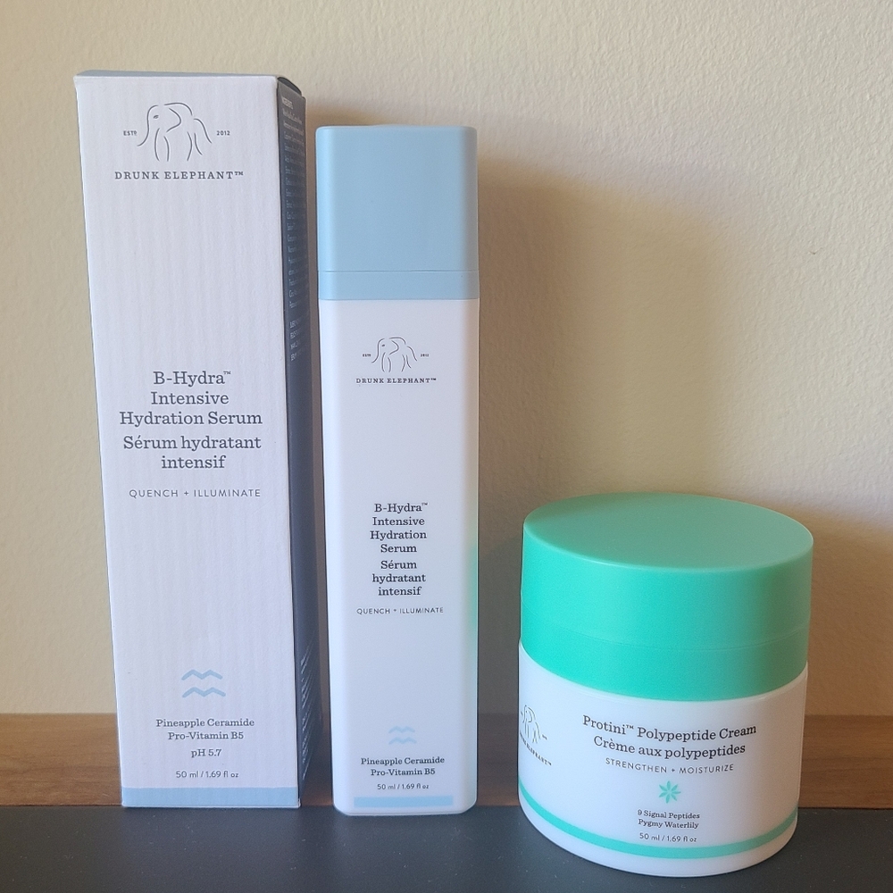 Drunk Elephant Set of 2 Moisturizers